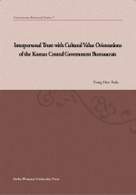 Interpersonal Trust with Cultural Value Orientations of the Korean Central Government Bureaucrats